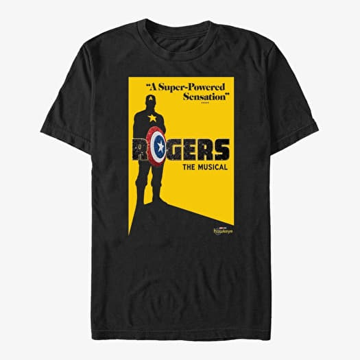 T-shirt Merch Marvel Hawkeye - Rogers Musical Poster Unisex T-Shirt Black
