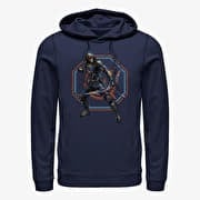 Merch Marvel Black Widow: Movie - Big TaskMaster Unisex Hoodie Navy Blue