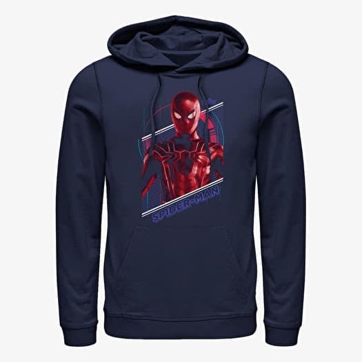 Sudadera Merch Marvel Avengers: Infinity War - Spiderman Tech Unisex Hoodie Navy Blue