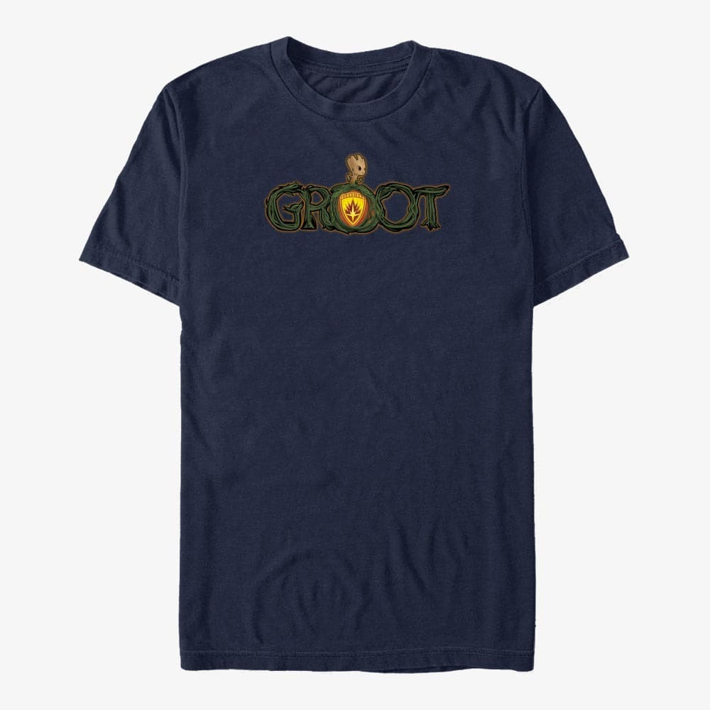 T-särgid Merch Marvel GOTG 2 - Space Lord Unisex T-Shirt Navy Blue