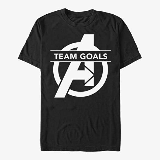 Merch Marvel Avengers: Endgame - Team Goals Unisex T-Shirt Black