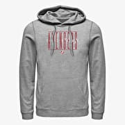 Merch Marvel Avengers - Strikethrough Text Unisex Hoodie Heather Grey