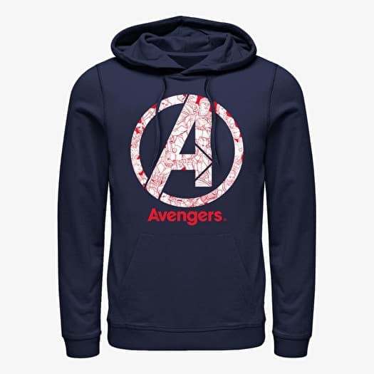 Sweatshirt Merch Marvel Avengers Endgame Line Art Logo Unisex Hoodie
