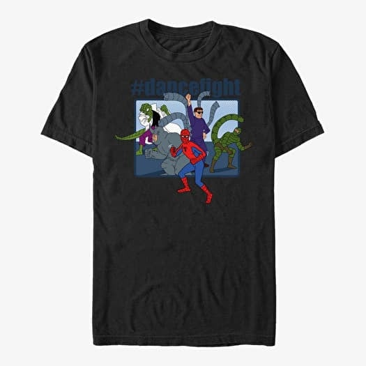 Merch Marvel Spider-Man Classic - Dance Fight Unisex T-Shirt Black