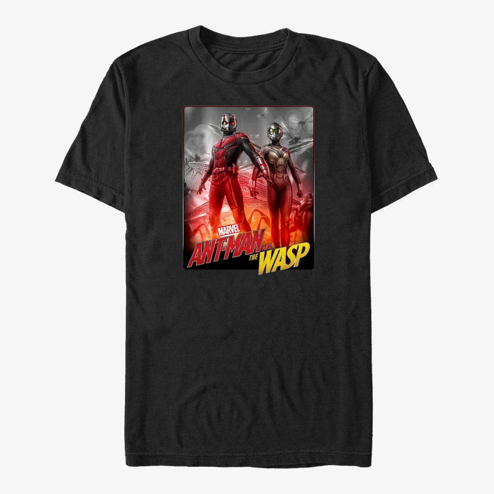 T-Shirts Merch Marvel Ant-Man & The Wasp: Movie - Epic Walk Unisex T-Shirt Black
