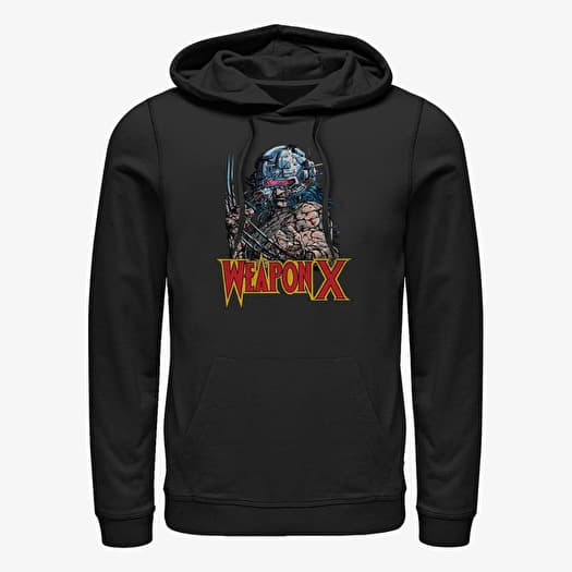 Sweatshirt Merch Marvel - WEAPON X Unisex Hoodie Black