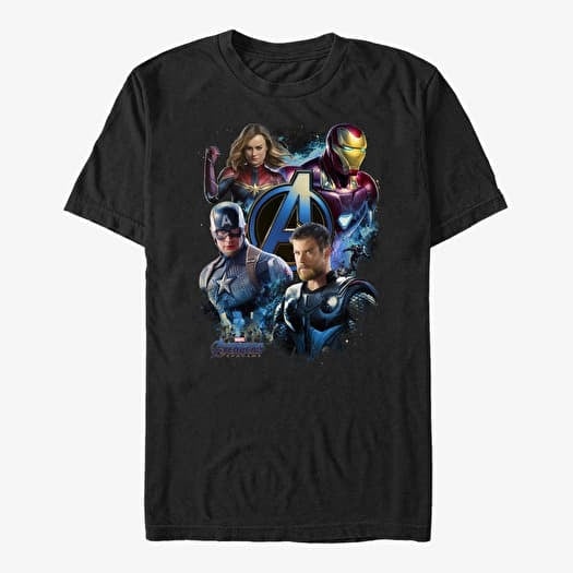 Merch Marvel Avengers - Strong Team Unisex T-Shirt Black