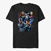 Merch Marvel Avengers - Strong Team Unisex T-Shirt Black
