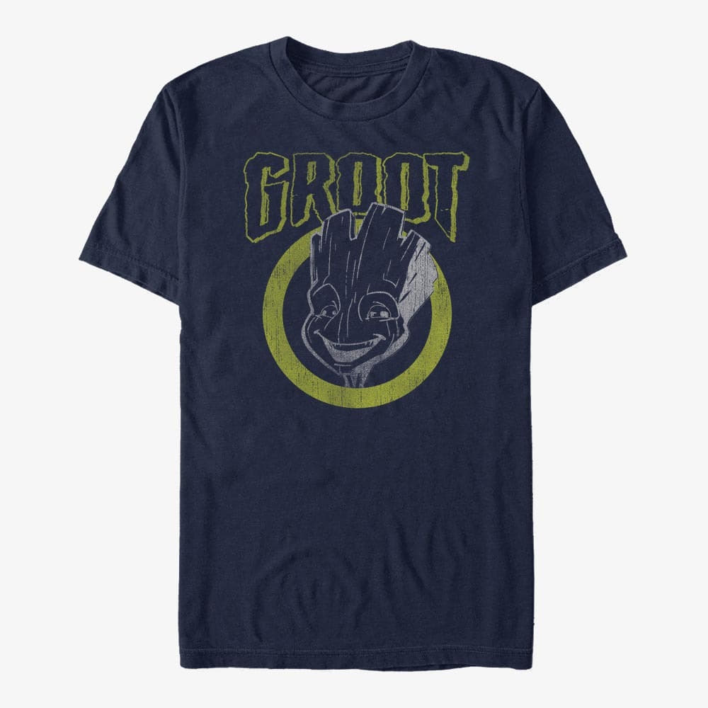 majice kratkih rukava Merch Marvel GOTG Classic - The Milano Unisex T-Shirt Navy Blue