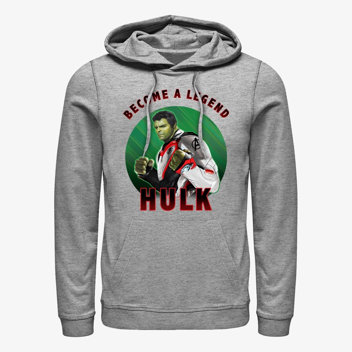 Hoodies and sweatshirts  Merch Marvel Avengers: Endgame - Hulk Armor Circle Solo Unisex Hoodie Heather Grey