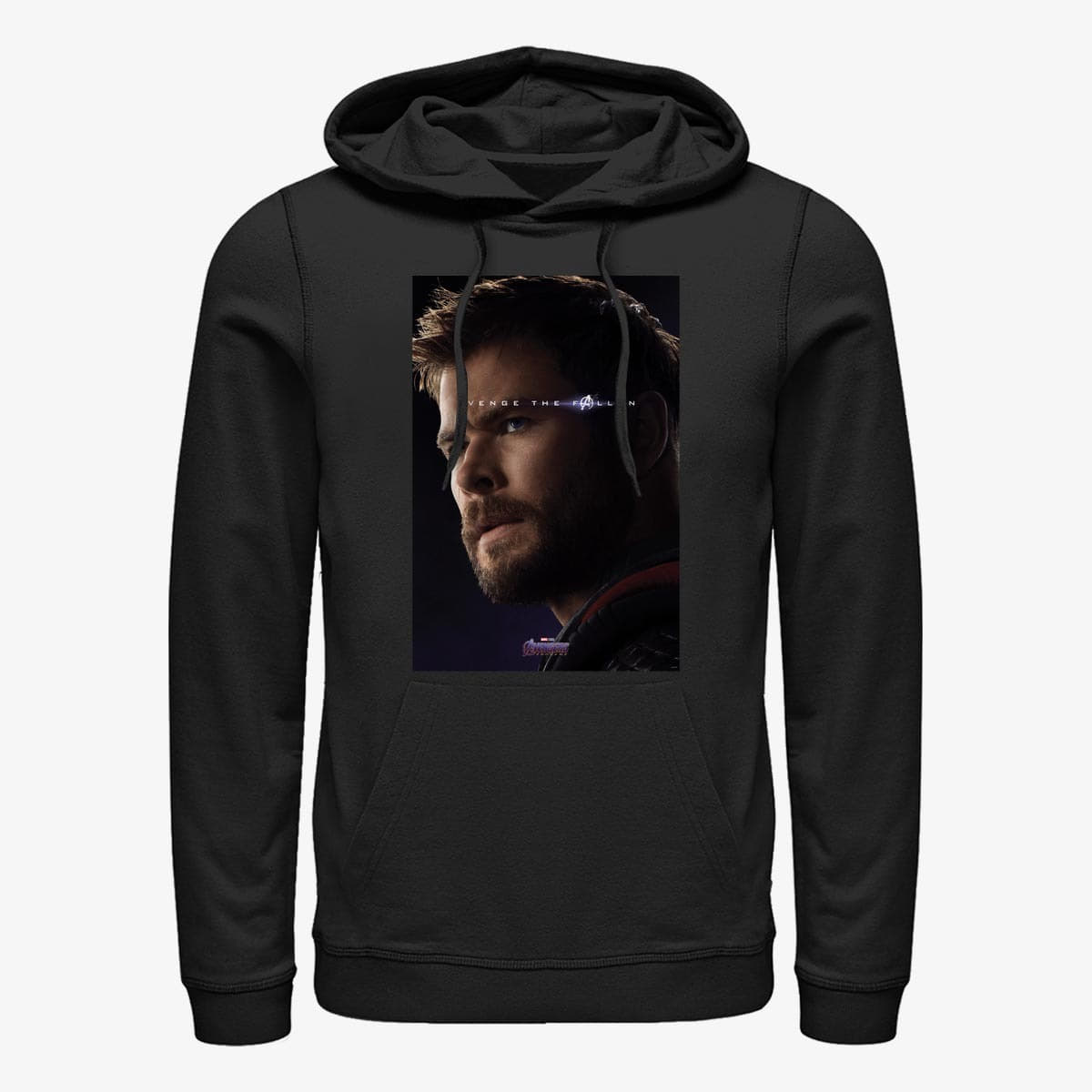 Kapuutsikud ja kampsunid Merch Marvel Avengers: Endgame - Thor Avenge Unisex Hoodie Black