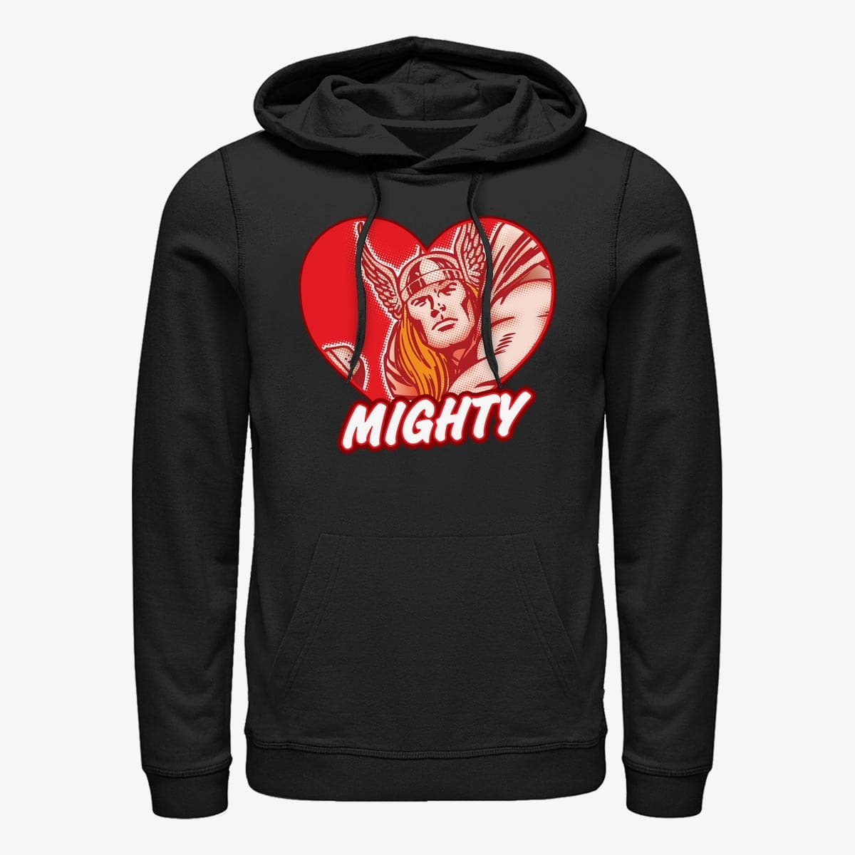 Kapuutsikud ja kampsunid Merch Marvel Avengers Classic - So Mighty Unisex Hoodie Black