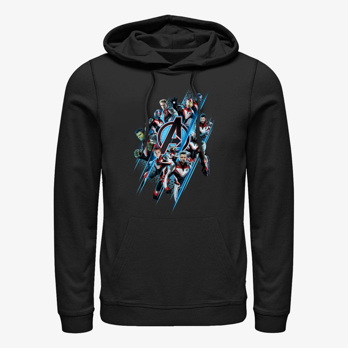 Суитчъри Merch Marvel Avengers: Endgame - Avengers Suit up Unisex Hoodie Black