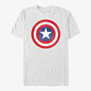 Merch Marvel Avengers Classic - Captain Classic Unisex T-Shirt White