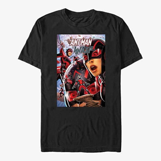 T-shirt Merch Marvel Avengers Classic - Black and Red Unisex T-Shirt Black