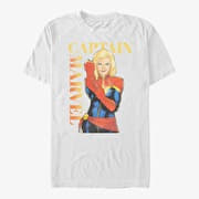 Merch Marvel Avengers Classic - Cap Marv Unisex T-Shirt White