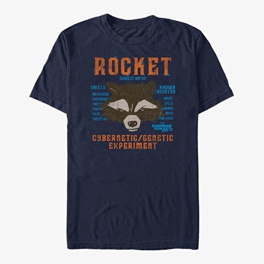 Maglietta Merch Marvel GOTG 2 - Galaxy Guardian Unisex T-Shirt Navy Blue