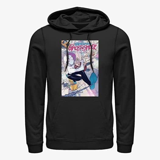 Sweatshirt Merch Marvel Spider-Man Classic - Spider-Gwen Unisex Hoodie Black