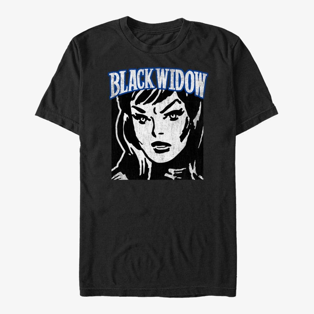 Trička Merch Marvel Avengers Classic - Simple Block Unisex T-Shirt Black