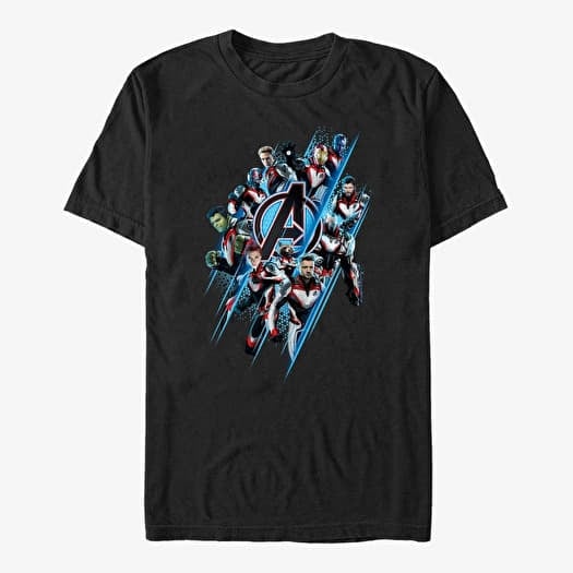 T-shirt Merch Marvel Avengers: Endgame - Avengers Suit up Unisex T-Shirt Black