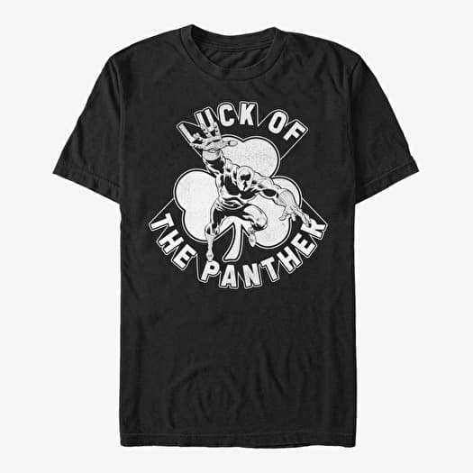T-shirt Merch Marvel Avengers Classic - Lucky Black Panther Unisex T-Shirt Black
