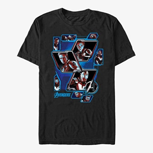 Merch Marvel Avengers: Endgame - Avengers Panel Shot Unisex T-Shirt Black