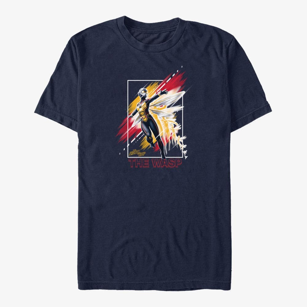 T-shirts Merch Marvel Ant-Man & The Wasp: Movie - WASP Unisex T-Shirt Navy Blue
