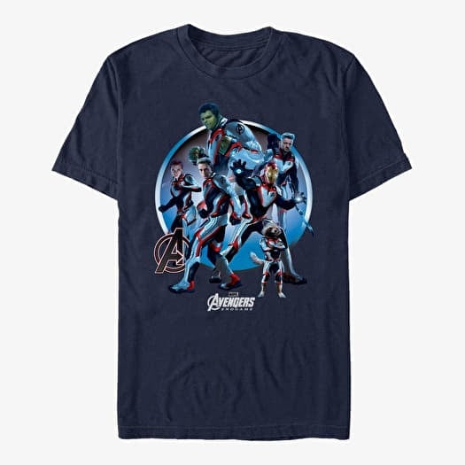 Merch Marvel Avengers: Endgame - Endgamers Unite Unisex T-Shirt Navy Blue