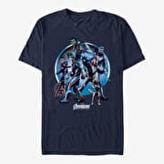 Merch Marvel Avengers: Endgame - Endgamers Unite Unisex T-Shirt Navy Blue