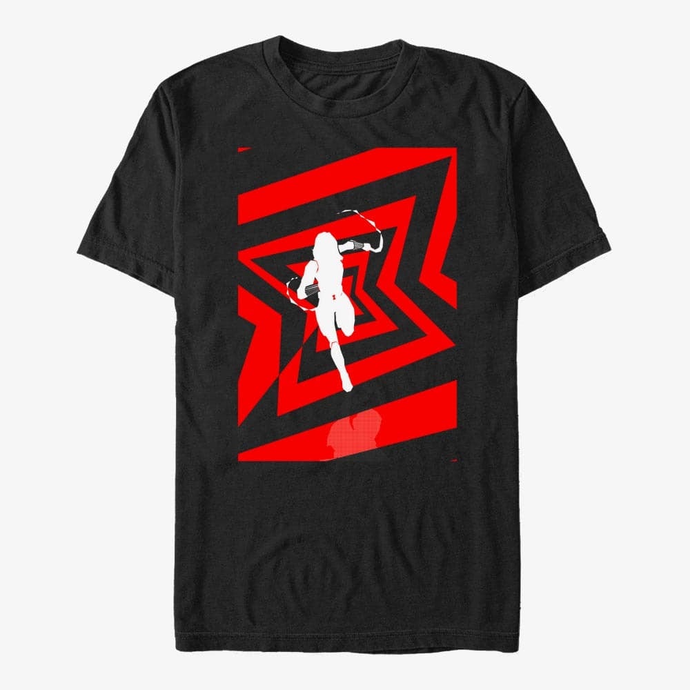 Trička Merch Marvel Black Widow: Movie - Bond Widow Unisex T-Shirt Black