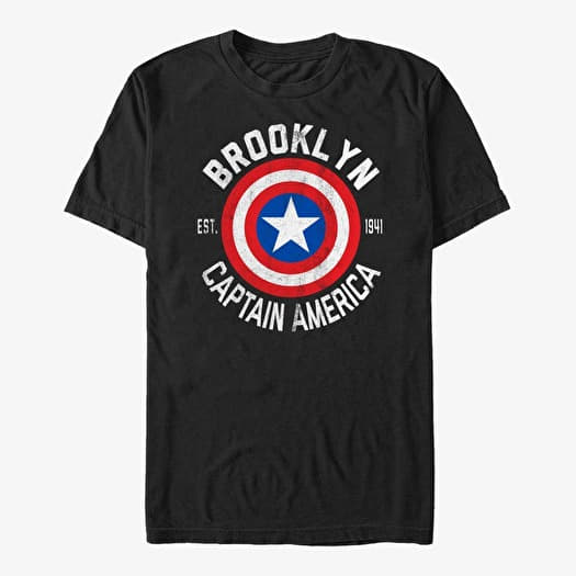 Camiseta Merch Marvel Avengers Classic - Capn Brookn Unisex T-Shirt Black