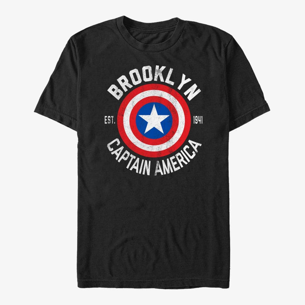 T-shirts Merch Marvel Avengers Classic - Capn Brookn Unisex T-Shirt Black