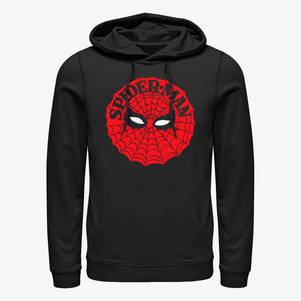 Hoodies and sweatshirts Merch Marvel Spider Man Classic Flat Spider Unisex Hoodie Black Queens
