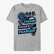 Merch Marvel Avengers Classic - Panther Dad Unisex T-Shirt Heather Grey