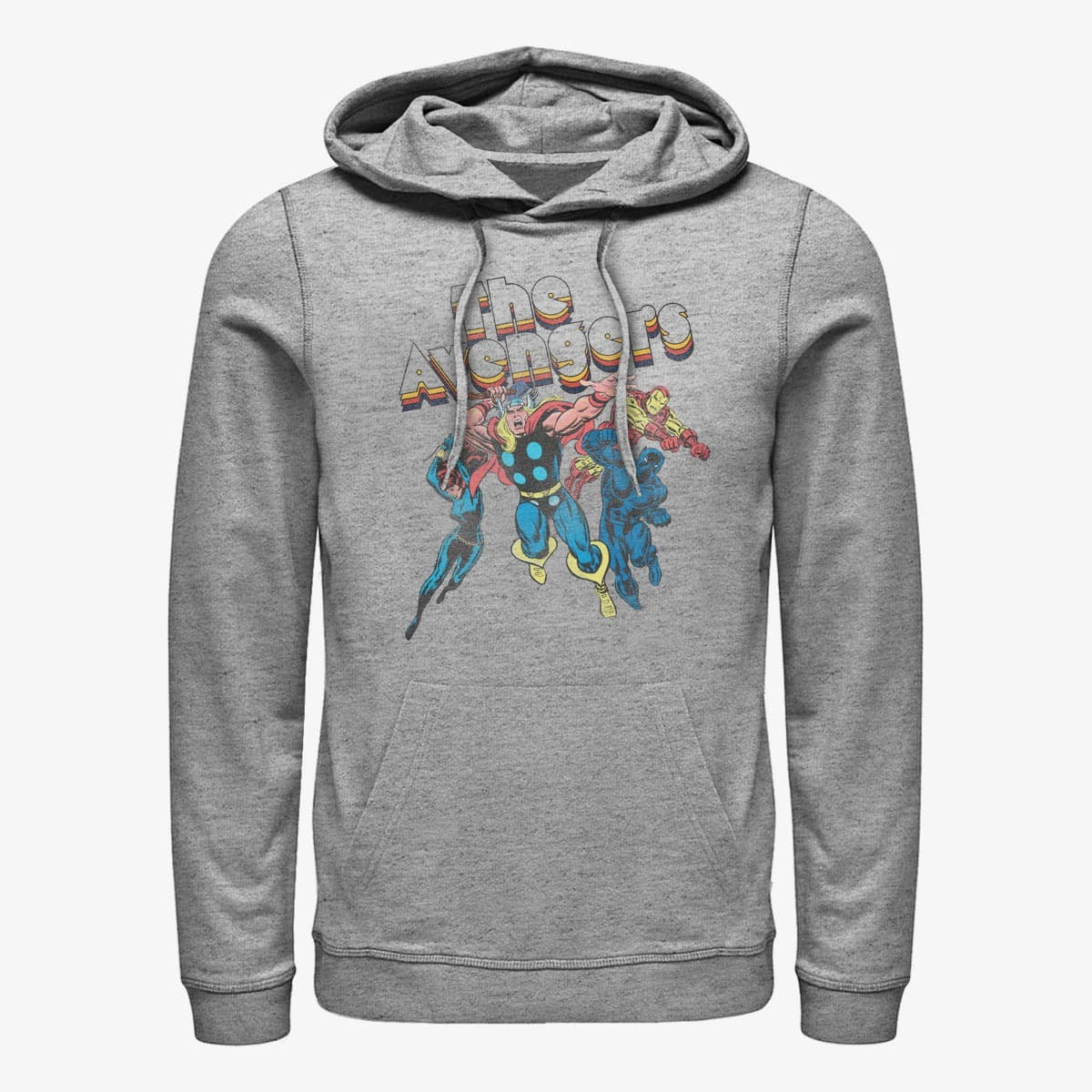 Суичърти Merch Marvel Avengers Classic - AVENGERS Unisex Hoodie Heather Grey