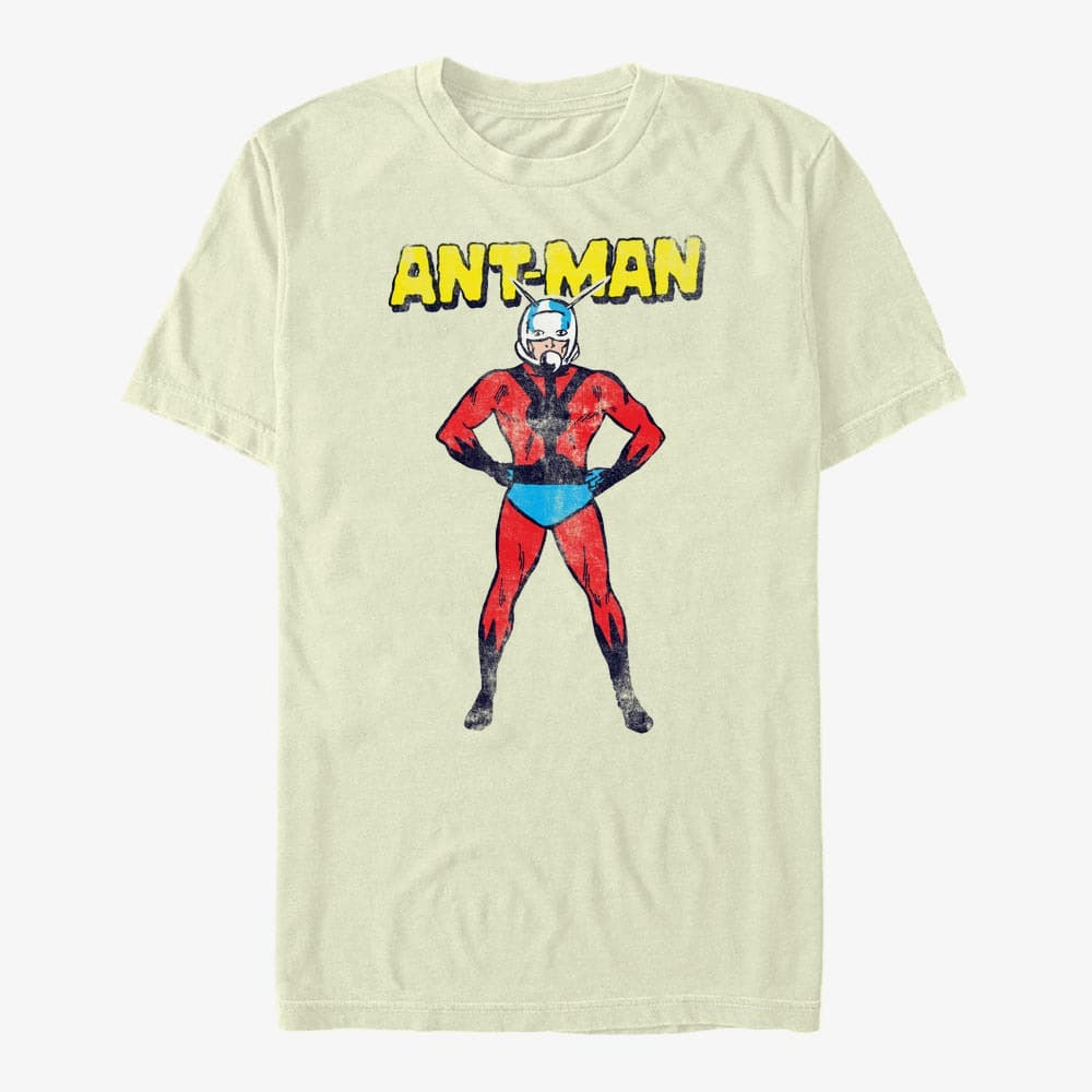 Pólók Merch Marvel Avengers Classic - American Ant Unisex T-Shirt Natural