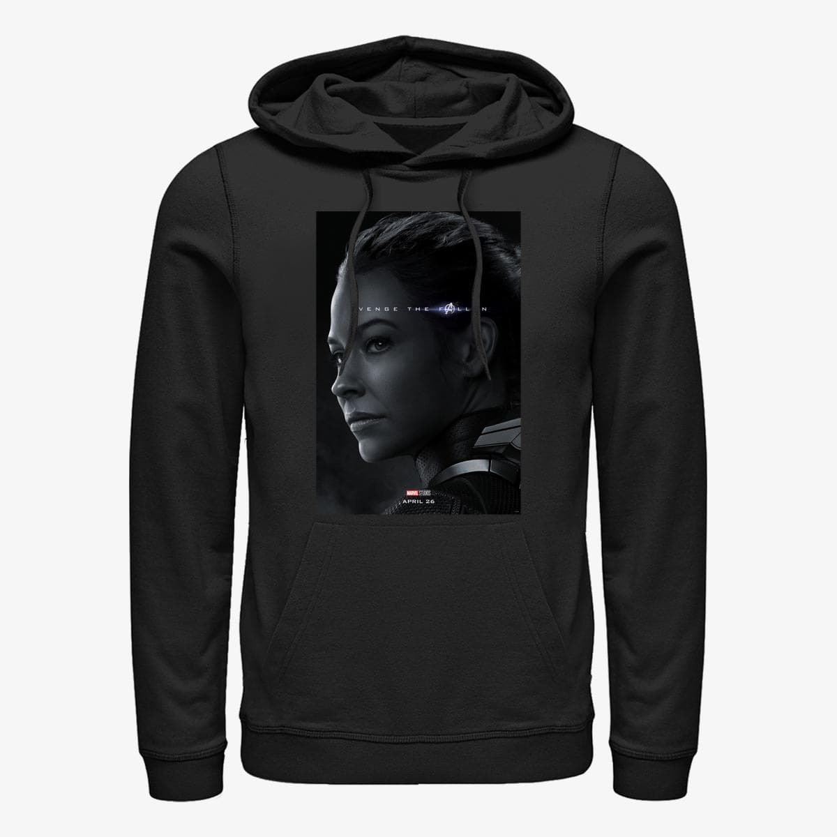 Mikiny Merch Marvel Avengers: Endgame - Avenge Wasp Unisex Hoodie Black