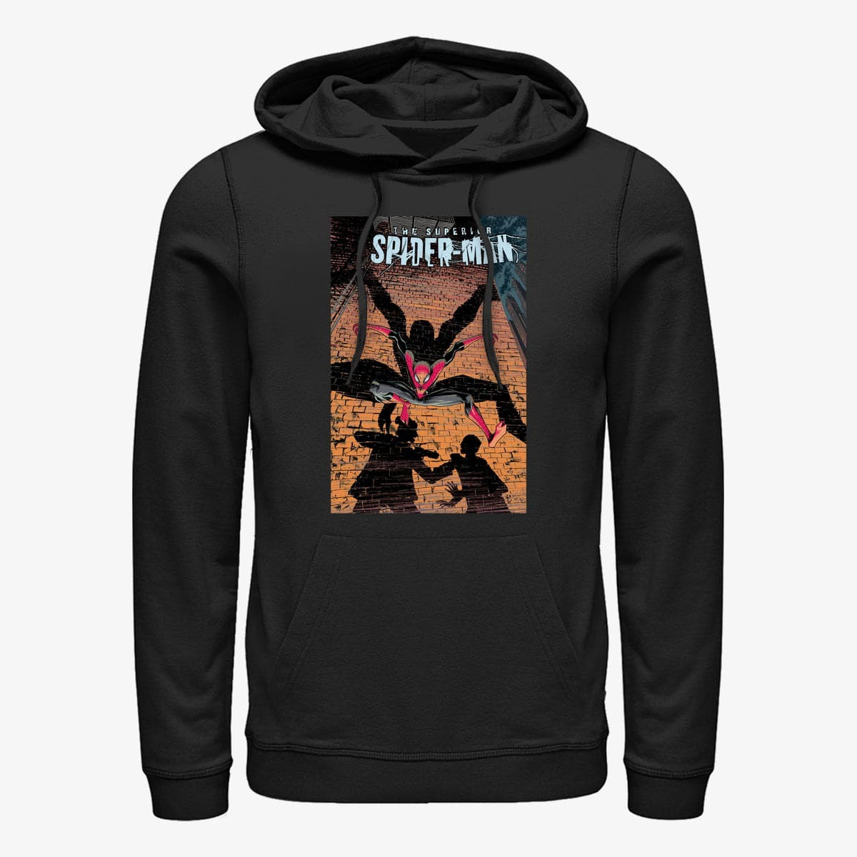 Hoodies and sweatshirts  Merch Marvel Spider-Man Classic - The Superior Spider-Man Unisex Hoodie Black