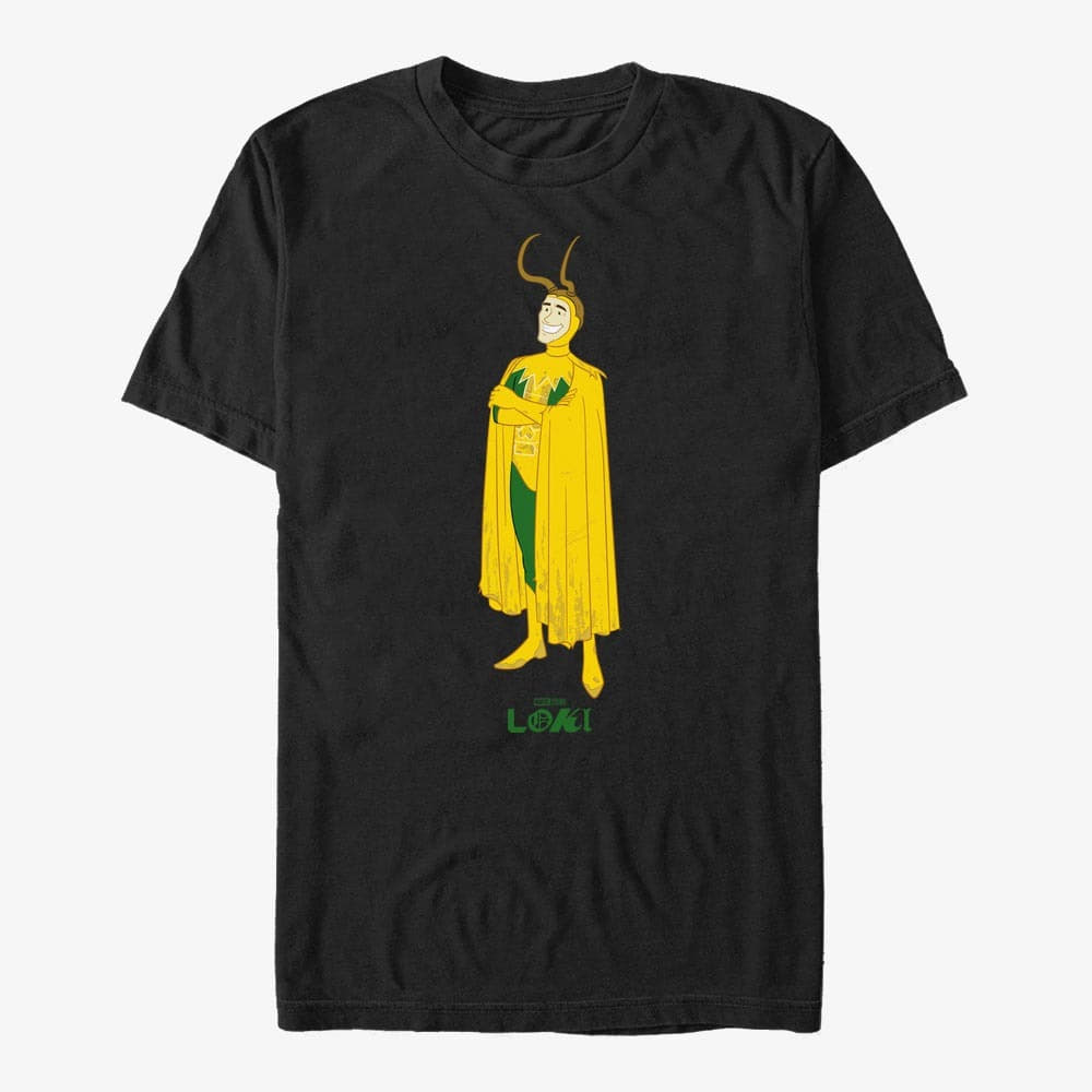 Camisetas Merch Marvel Loki - Old Loki Hero Unisex T-Shirt Black