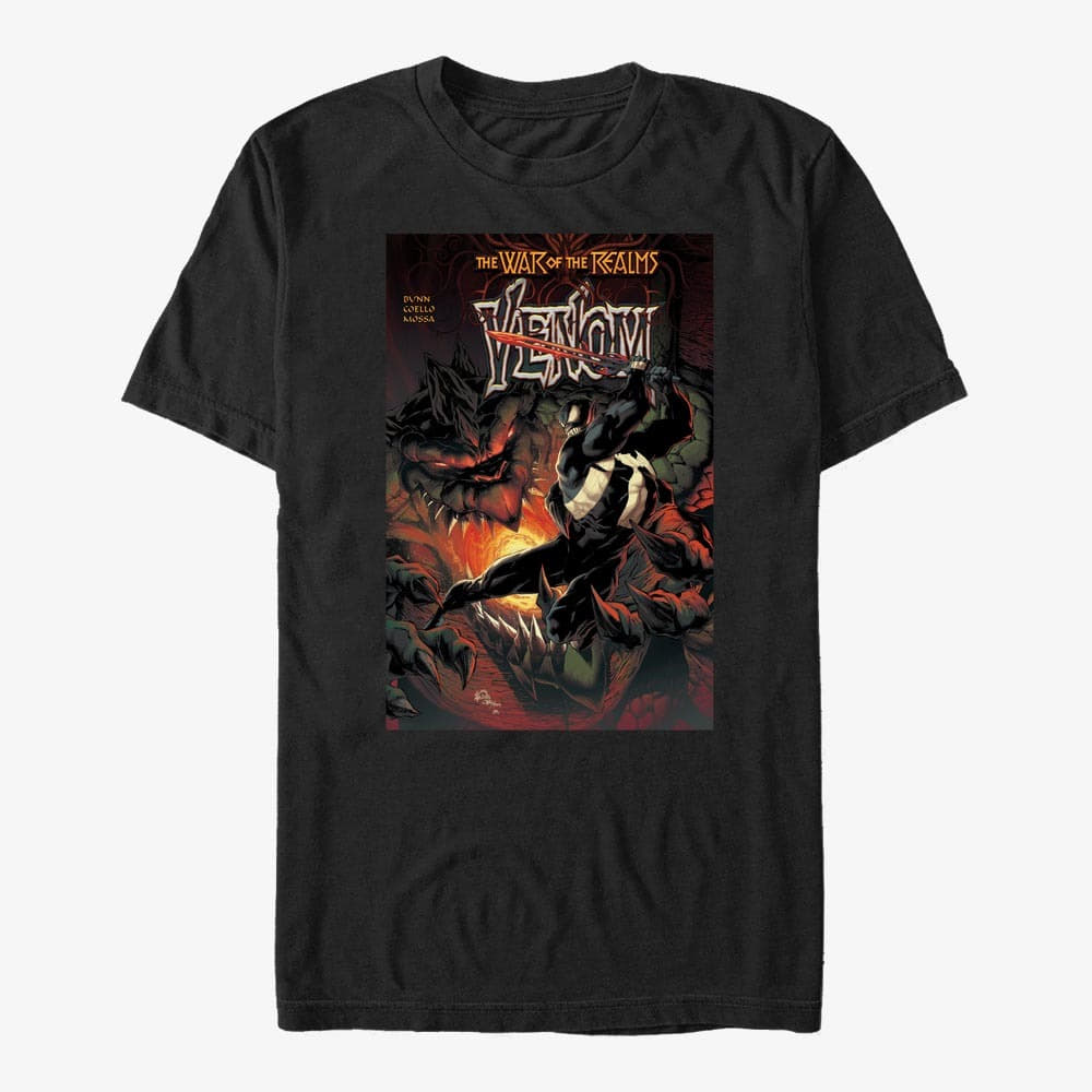 T-Shirts Merch Marvel Spider-Man Classic - Venom Unisex T-Shirt Black