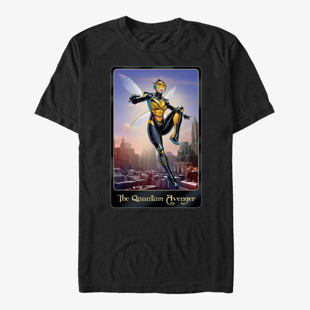 Tričká Merch Marvel Avengers Classic - Winsome Wasp Unisex T-Shirt Black