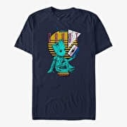 Merch Marvel GOTG 2 - Space Lord Unisex T-Shirt Navy Blue