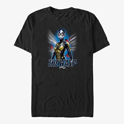 Tricou Merch Marvel Ant-Man & The Wasp: Movie - The Wasp Atom Unisex T-Shirt Black