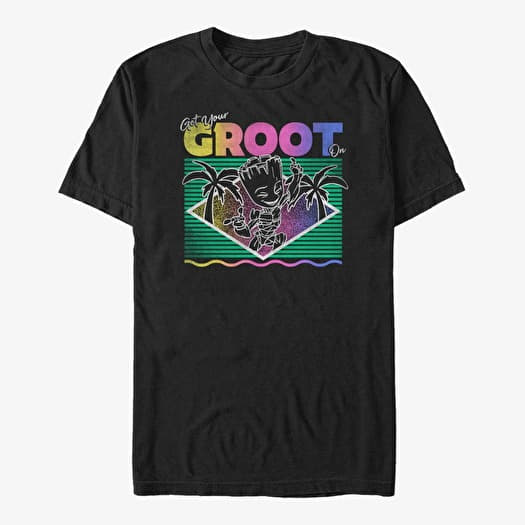 Tričko Merch Marvel GOTG Classic - The Milano Unisex T-Shirt Black