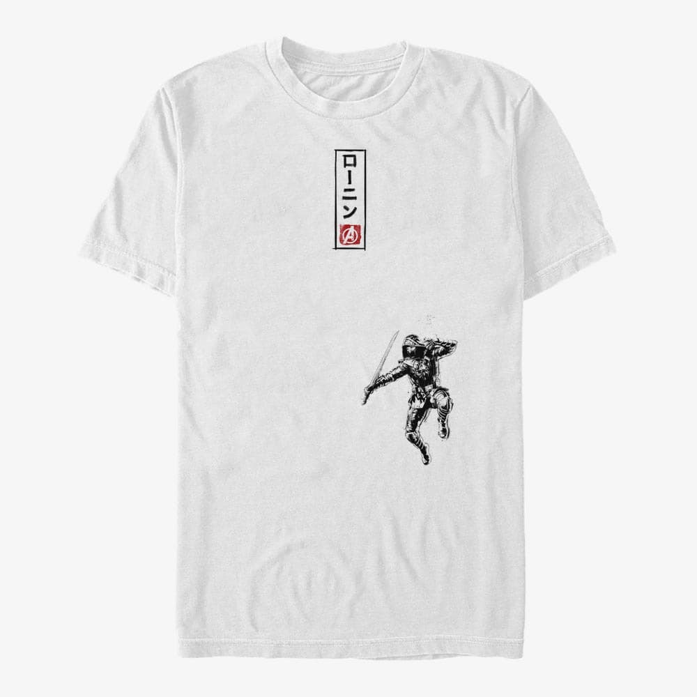 T-shirts Merch Marvel Avengers: Endgame - Ronin Inkblock Unisex T-Shirt White