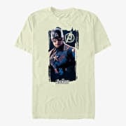 Merch Marvel Avengers: Endgame - Cap Banner Unisex T-Shirt Natural