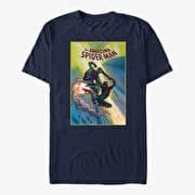 Merch Marvel X-Men - XMEN 70'S IRON ON Unisex T-Shirt Navy Blue