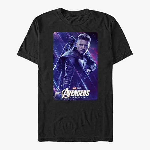 T-shirt Merch Marvel Avengers: Endgame - Space Hawk Unisex T-Shirt Black