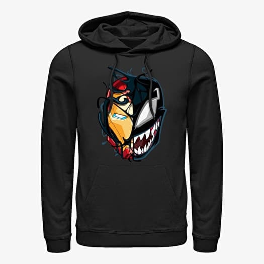 Mikina Merch Marvel - Iron Venom Unisex Hoodie Black
