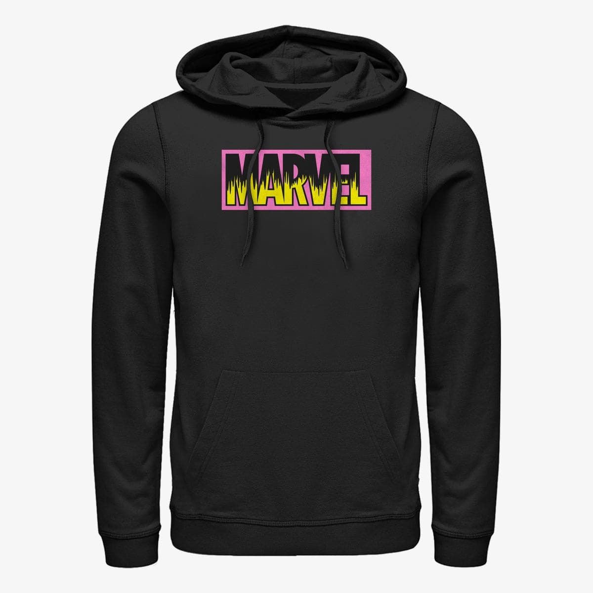 Felpe Merch Marvel Other - Neon Logo Unisex Hoodie Black
